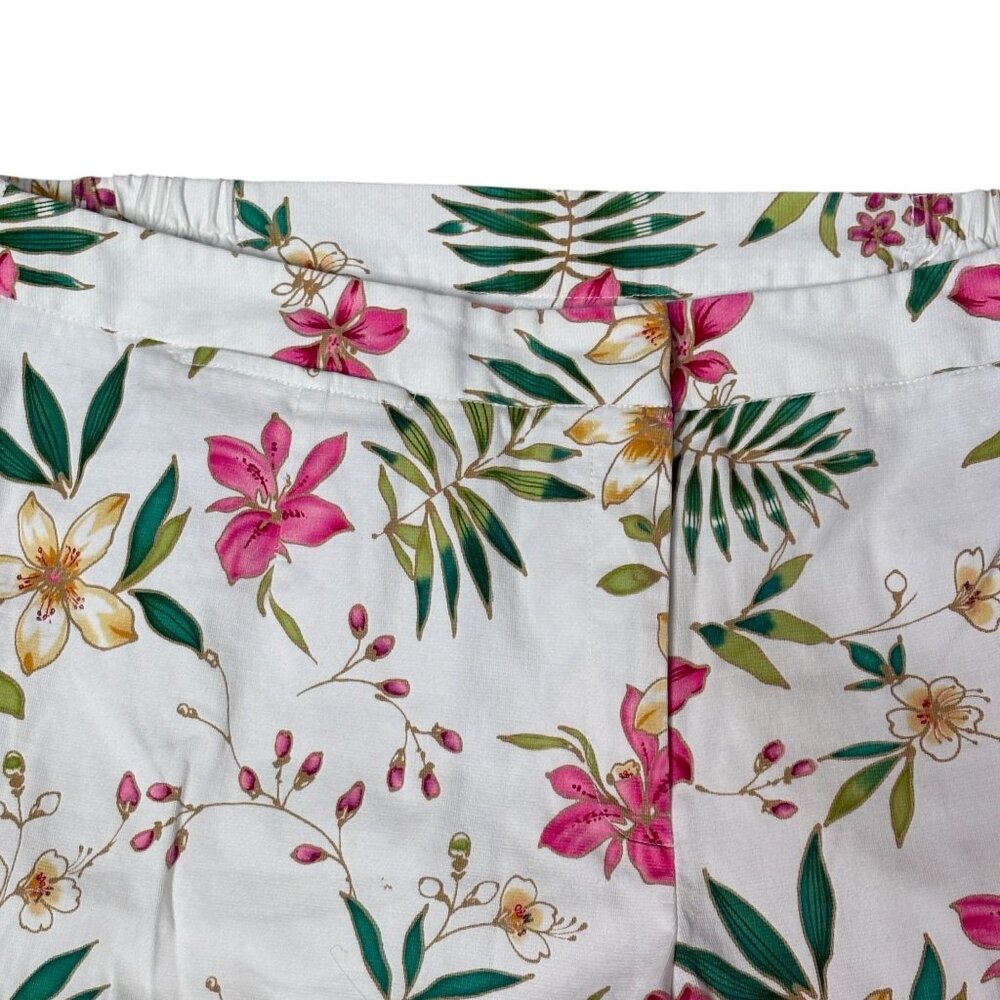 Rafaella Floral Capri Pants Size 20W - Picture 4 of 7